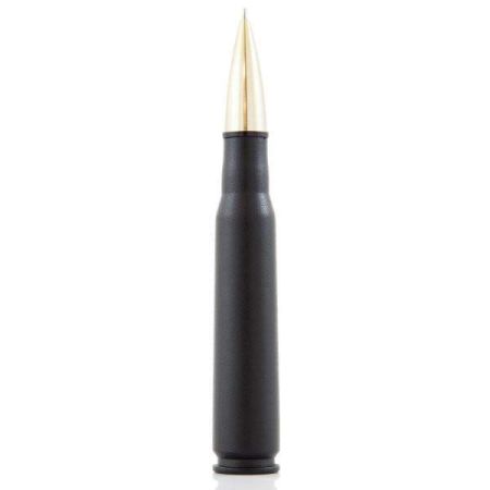 LUCKY SHOT Bullet Twist Pen 50 Cal "Brass"